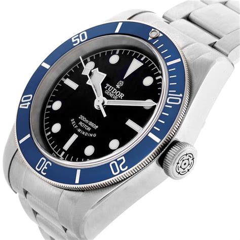 tudor black bay only watch|tudor black bay blue bezel.